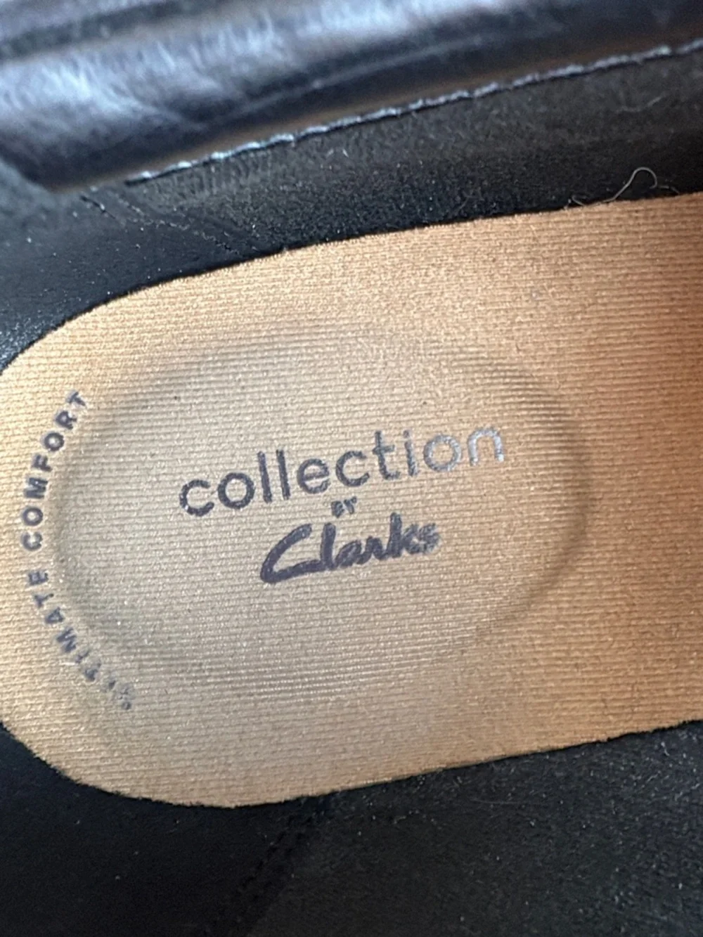 Clarks Men's Kempton Run Black Lace Up Size 12